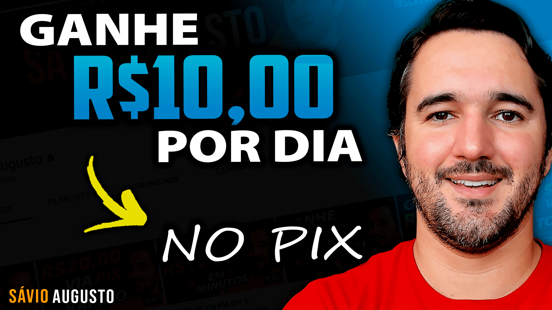 como ganhar R via pix todo dia nova plataforma como ganhar dinheiro na internet Sávio