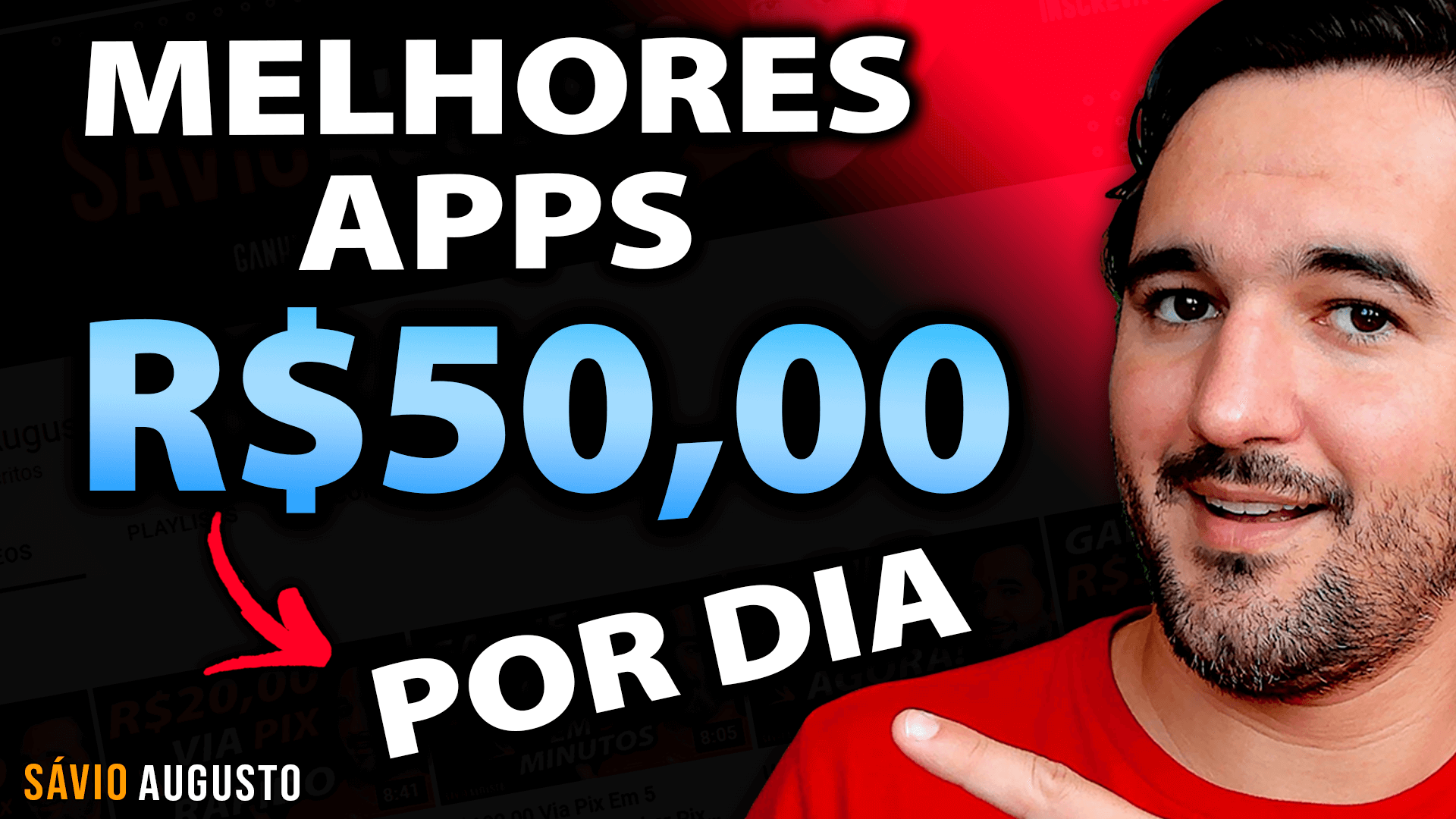 Melhores Apps De Renda Extra Sávio Augusto Youtuber 8215