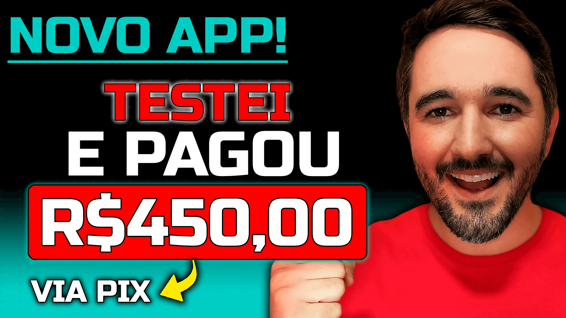 NOVO APP PAGOU R$450 NO PIX Aplicativo Para Ganhar Dinheiro - Sávio ...